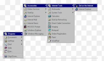 Paint Windows 95 Icon - Internet Tools png