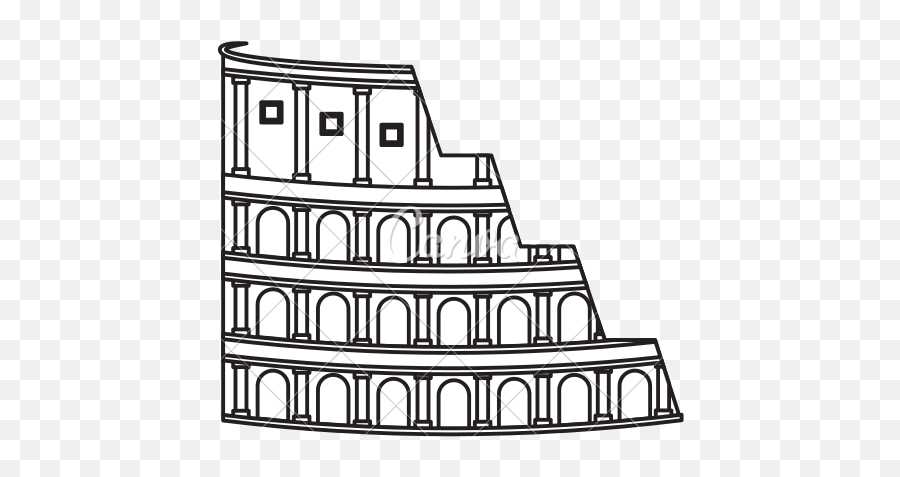 Colosseum Icon - Colloseum Icon Transparent Background Png,The Colosseum: An Icon