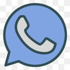 Blue Icon Whatsapp Getdrawings Free Download - Transparent Background png