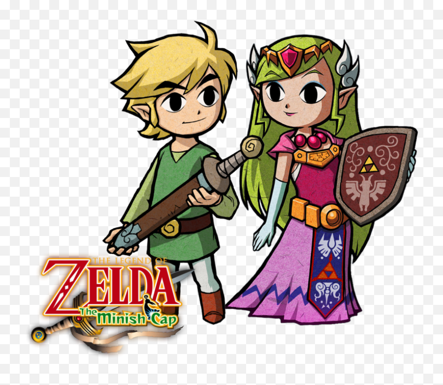 Gamer Top 5 Romances Entre Link Y Zelda - Neoverso Animé Legend Of Zelda Minish Cap Zelda Png,Link Zelda Png