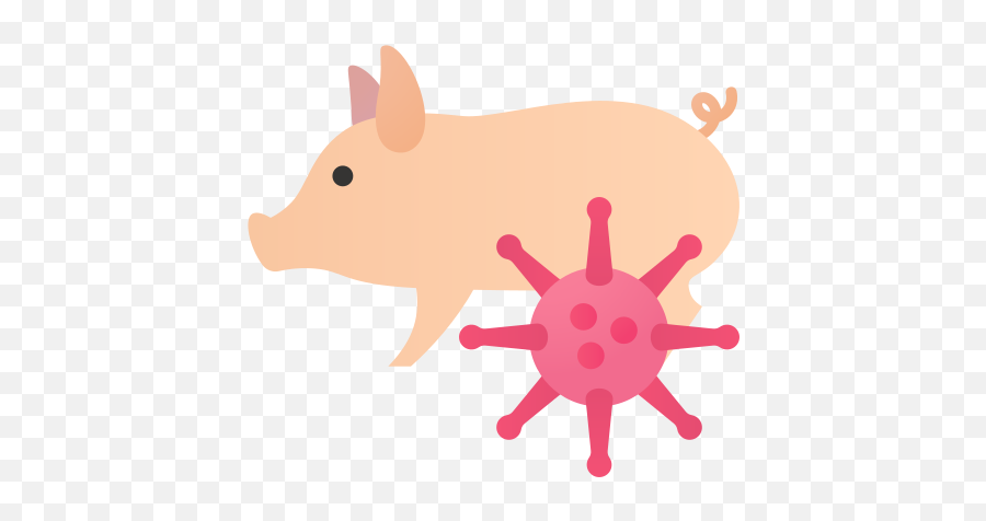 Bacteria Coronavirus Outbreak Pandemic Pig Virus Icon - Checklist For Annual Dinner Png,Free Pig Icon