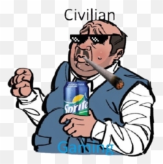 Civilian Gaming Team Fortress 2 Sprays - Drawing png