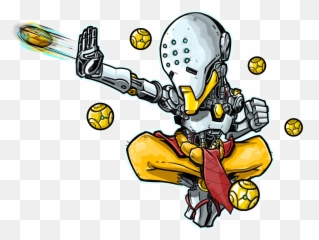 Download Mini Zenyatta - Cartoon Png,Zenyatta Png