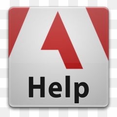 Adobe Help Viewer Icon - CS4 Set SoftIconscom Pdf png