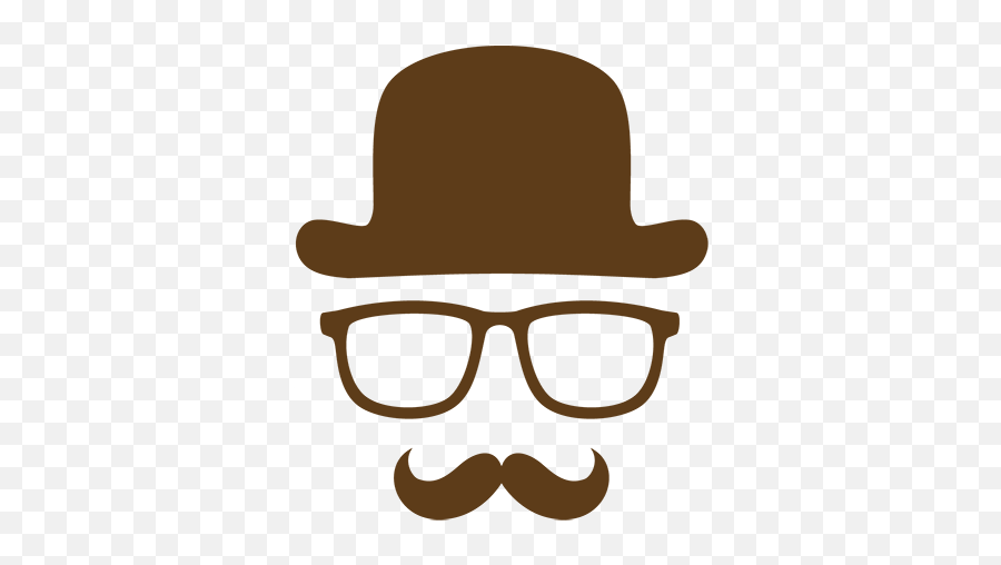 Download Hd Style - Icon Mustache Hat Transparent Png Image Free Hat Mustache Icon,Little Man Icon