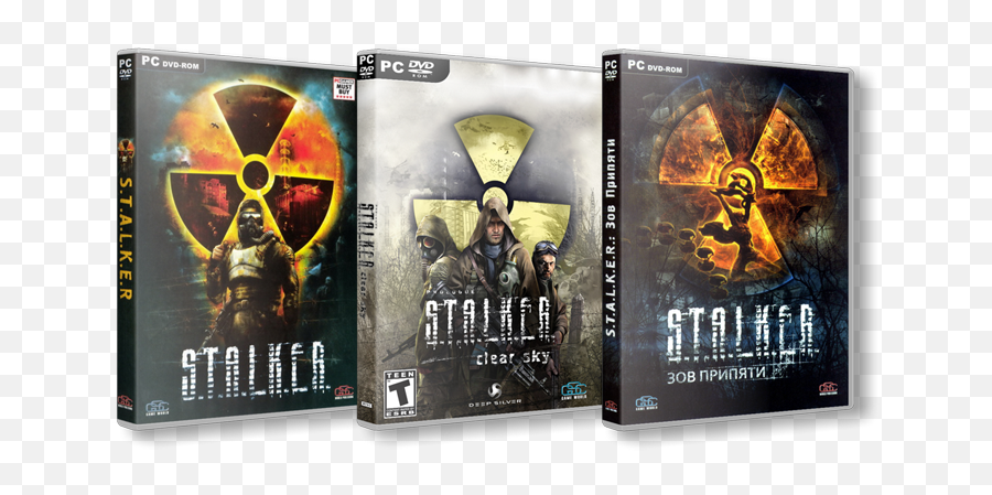 Stalker Trilogy 2007 - 2009 Includes Multi7 Languages For Stalker Trilogy Cover Png,How To Remove Desktop Icon Shadow In Windows Xp