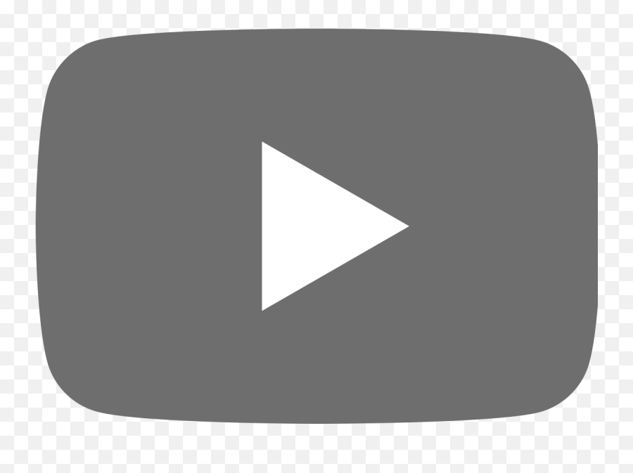 Youtube Dark Icon - Youtube Play Button Svg Png,Black Youtube Logo Png