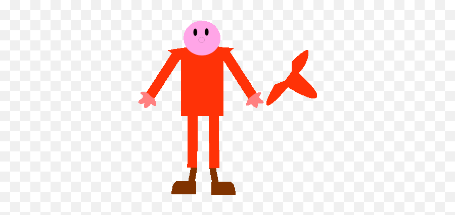 Orange Man Cute Sticker - Orange Man Cute Standing Dot Png,Orange Person Icon