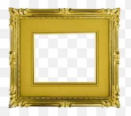 Art Deco Golden Frame Transparent Png - StickPNG Transparent Frames