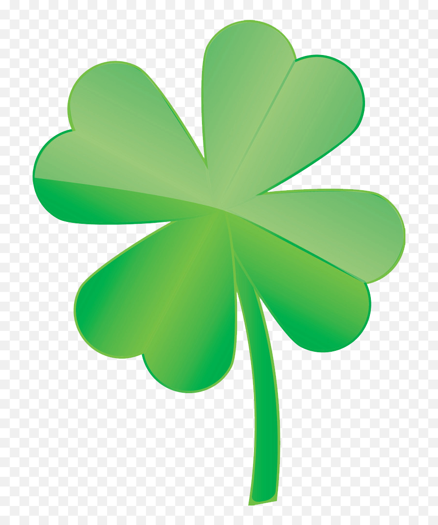 Icon Four Leaf Clover Clipart - Clipart World Clover Png,4 Leaf Clover Icon