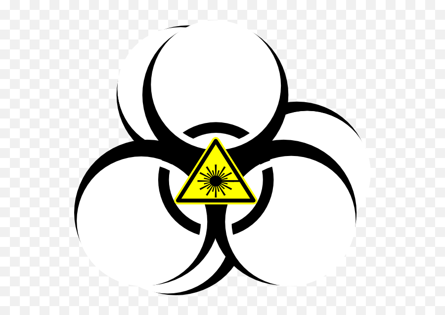 Download Hd Biohazard Clipart Zombie - Biohazard Symbol Toxic Symbol Png,Biohazard Symbol Transparent Background