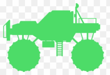Monster Truck Silhouette - Free Vector Silhouettes Creazilla Language png