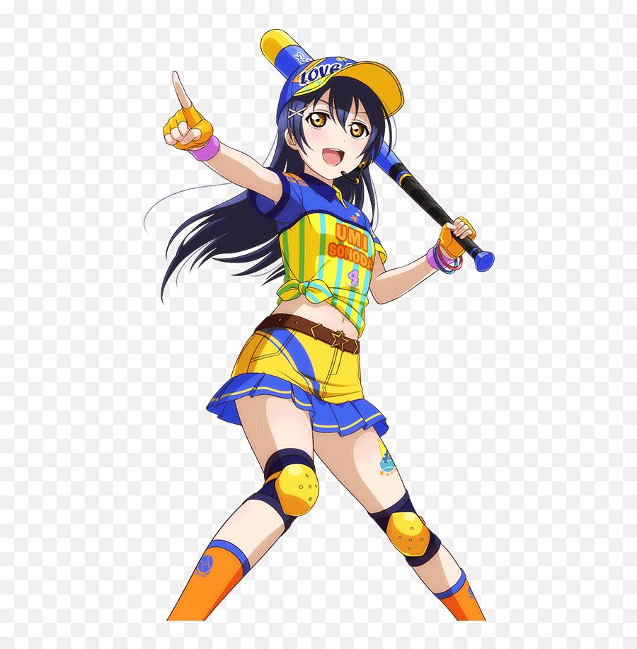 Fan Edit Trying To Make Baseball Umi Look Good R - Love Live Umi Baseball Png,Rin Hoshizora Icon