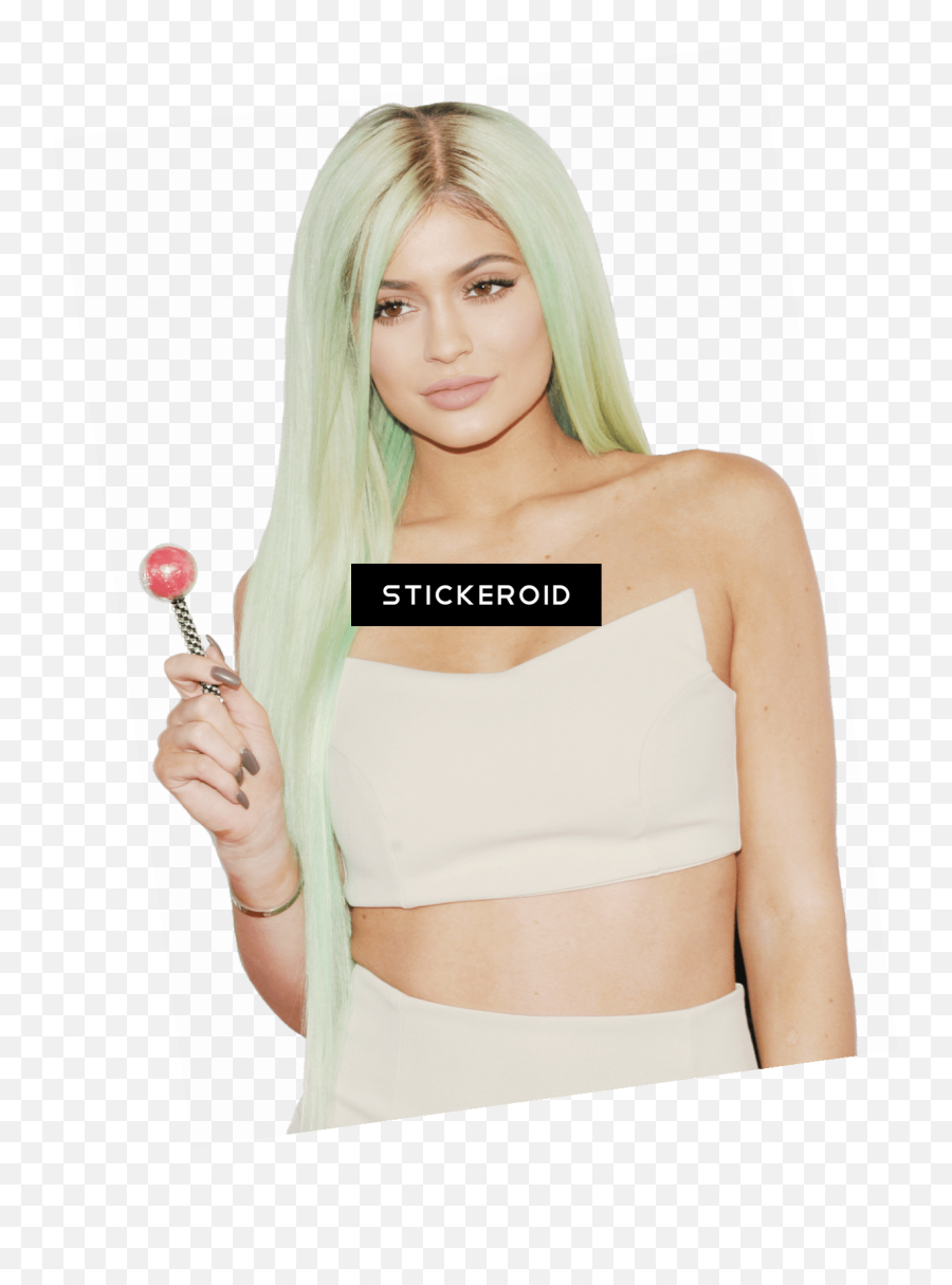 Kylie Jenner Lollipop - Kylie Jenner Transparent Background Png,Kylie Jenner Transparent
