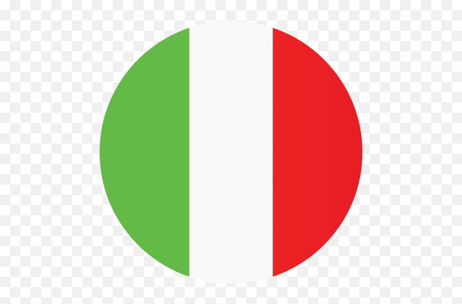 Flag Italy Icon - Circle Transparent Italy Flag Png,Italy Png