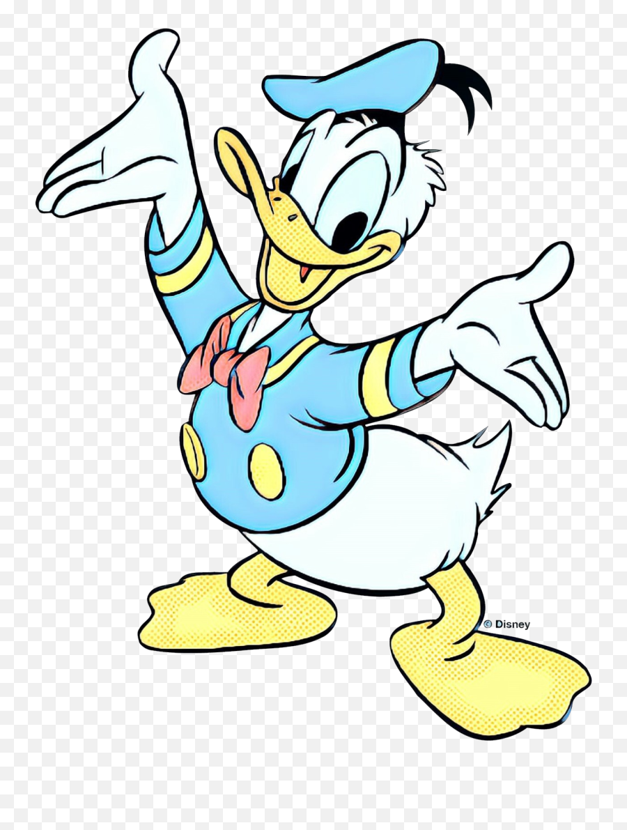 Donald Duck Daffy Daisy Mickey Mouse - Png Drawing Donald Duck Mickey Mouse,Donald Duck Transparent