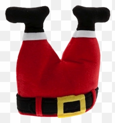 Upside Down Santa Legs Transparent Background Free Png Images - Legs