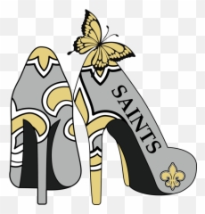 New Orlean Saints Football Sexy High Heels Diva Queen Life Wife Svg Png - Clip Art,Saints Png