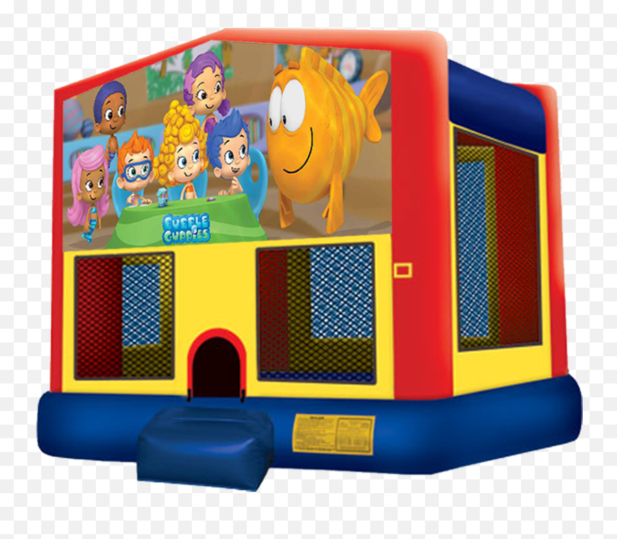 Bubble Guppies Bounce House Jumper - Cars 3 Bounce House Png,Bubble Guppies Png