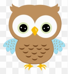 Transparent Background Owl Clipart Png - Transparent Background Cute Owl Clipart,Owl Transparent