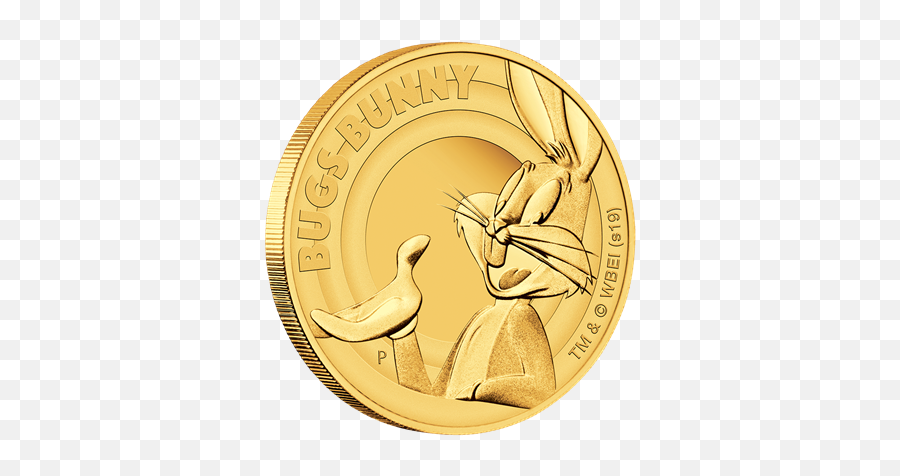 Bugs Bunny - 14 Oz Emkcom Bugs Bunny Gold Coin Png,Bugs Bunny Png
