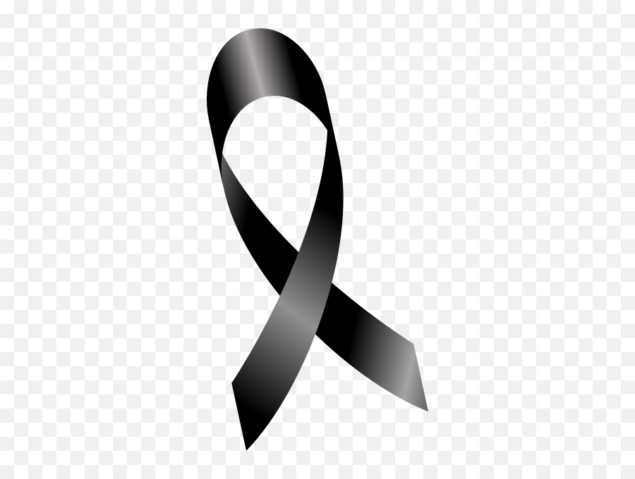 Download Hd Mourning Awareness Ribbon Encapsulated - Morurning Png,Awareness Ribbon Png