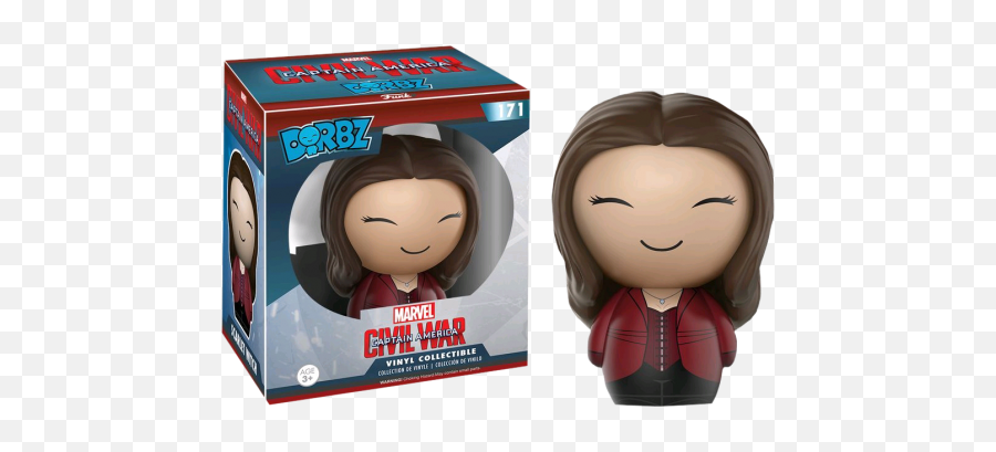 Captain America Civil War - Scarlet Witch Dorbz Vinyl Figure Png,Scarlet Witch Transparent