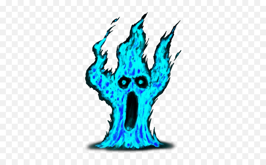 Blue Flame Elemental Elminage Gothic Wiki Fandom - Illustration Png,Blue Flame Transparent