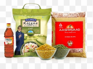 Grocery Png Transparent Images - Daawat Rozana Gold Basmati Rice 5kg,Grocery Png