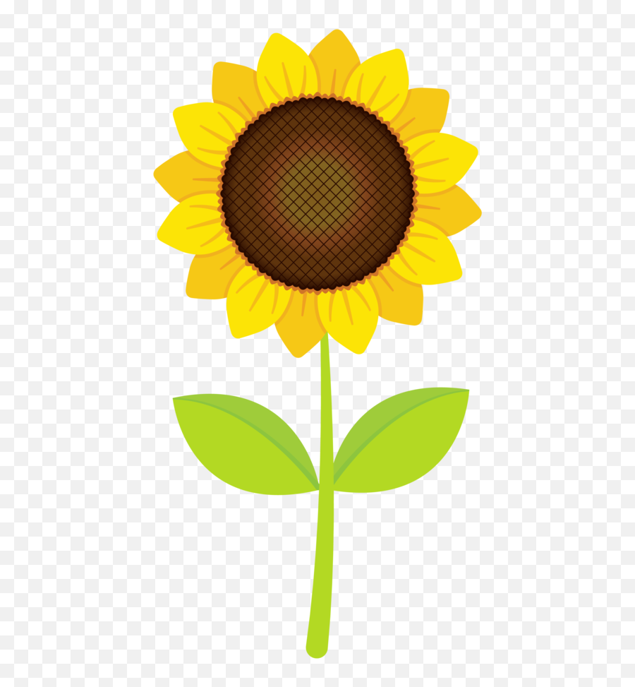 Library Of Sun And Flower Clipart Png Files - Sunflower Clip Art Png,Sun Flower Png