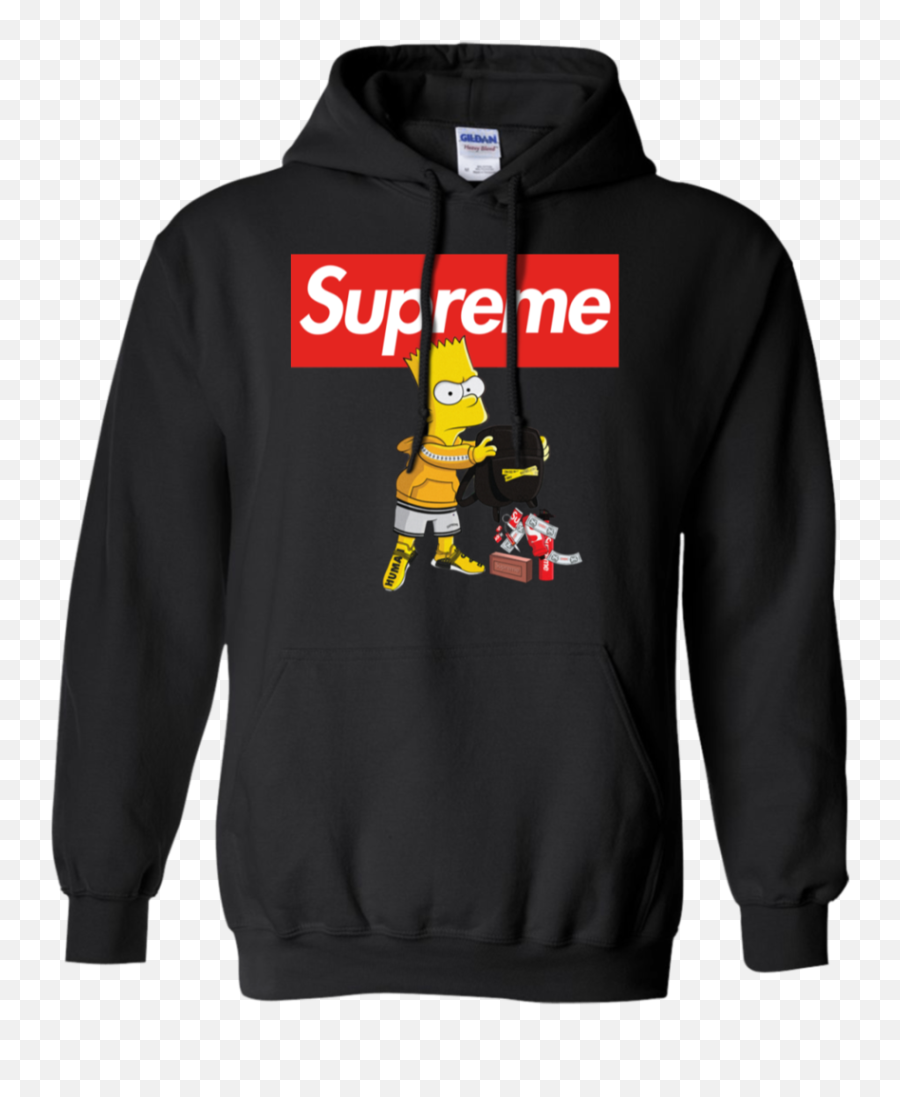 Download Hd Top Sale Bart Simpson Supreme Gucci Shirt G185 - Bart Simpson Supreme T Shirt Png,Gucci Hat Png