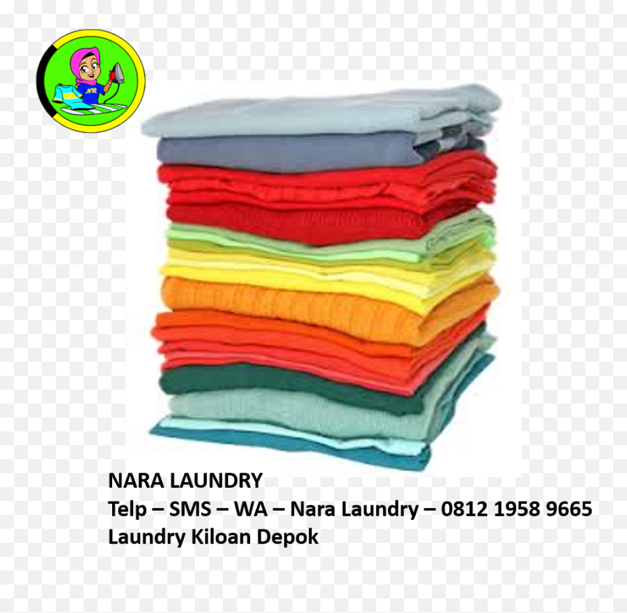 Tumpukan Baju Laundry Png 3 Image - Stack Of Clothes,Laundry Png