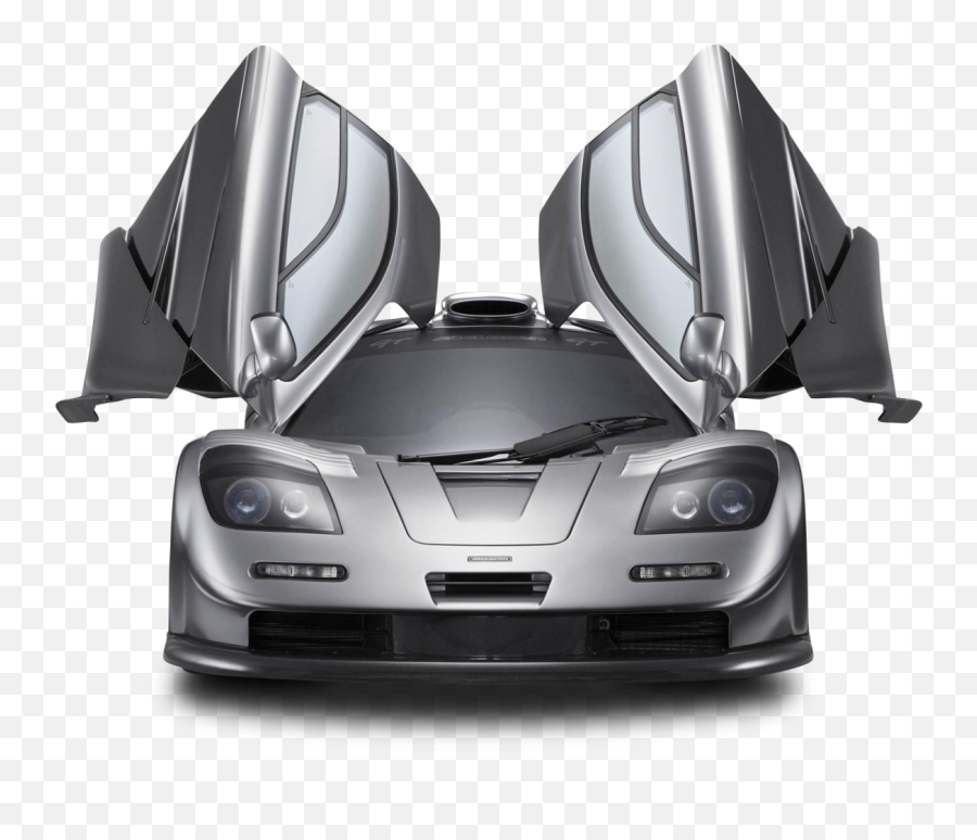 Gray 1997 Mclaren F1 Gt Car Png Image - Purepng Free Mclaren F1 Gt Front,Mclaren Logo Png