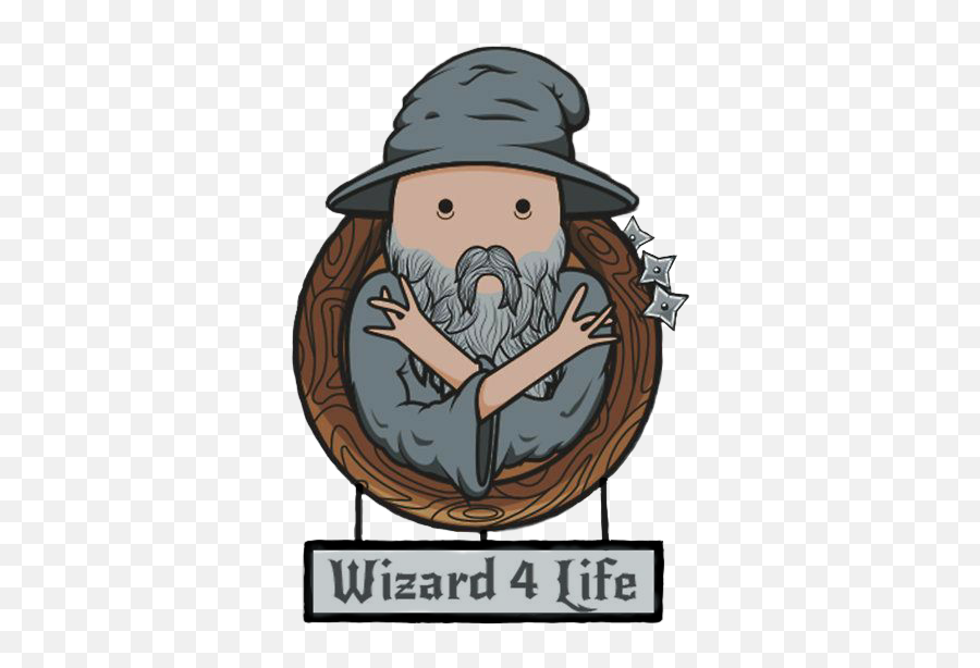 The Newest Wizard Stickers - Wizard Sticker Png,Wizard Beard Png