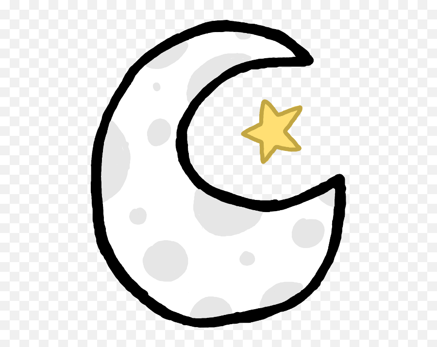Moon Star Luna Estrella Estrellas Stars - Luna Star Clipart Circle Png,Estrellas Png