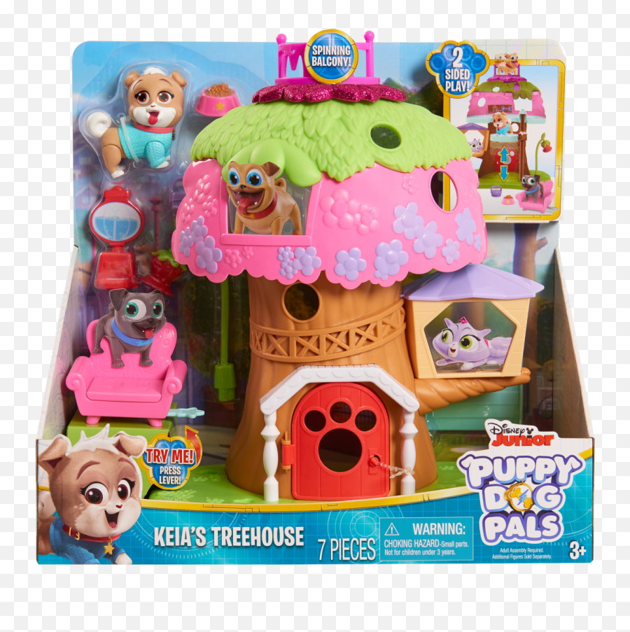 Puppy Dog Pals Set De Joaca Casuta Din Copac - Disney Jr Puppy Dog Pals Toys Png,Puppy Dog Pals Png