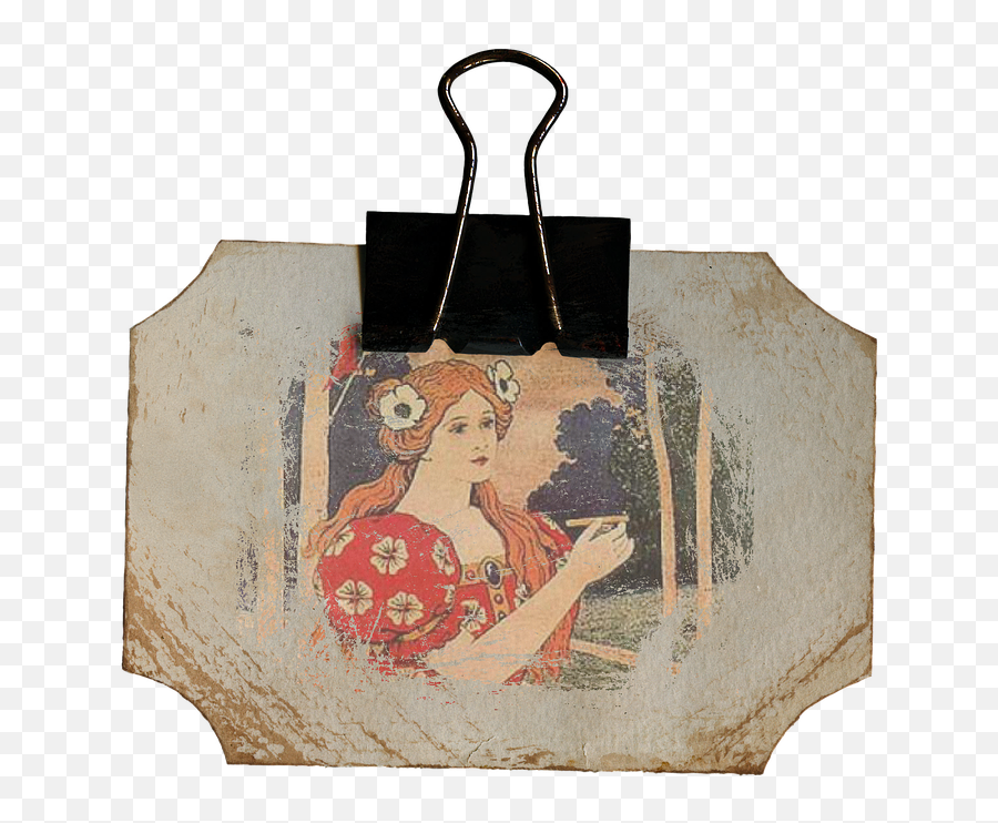 Vintage Woman Label - Free Image On Pixabay Scrapbook Elements Transparent Png,Element Png