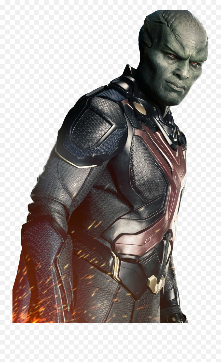 David Harewood As Martian Manhunter - Justice League Zack Snyder 2021 Png,Supergirl Logo Cw