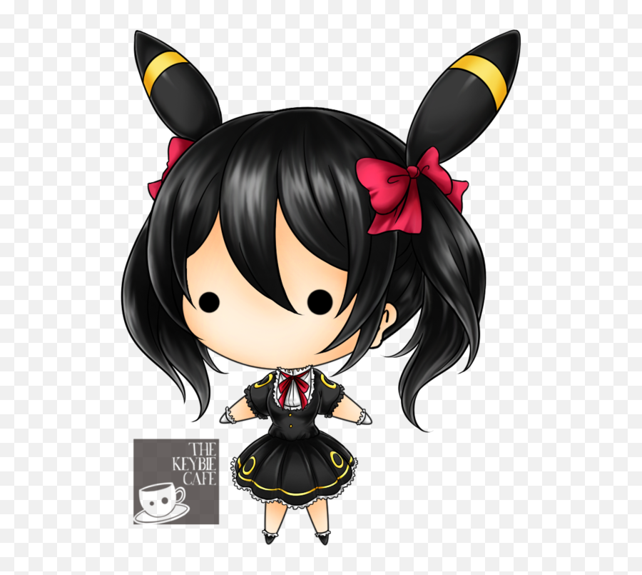 Download School Idol Eeveelutions Keybies - Nico Yazawa Cartoon Png,Nico Yazawa Png