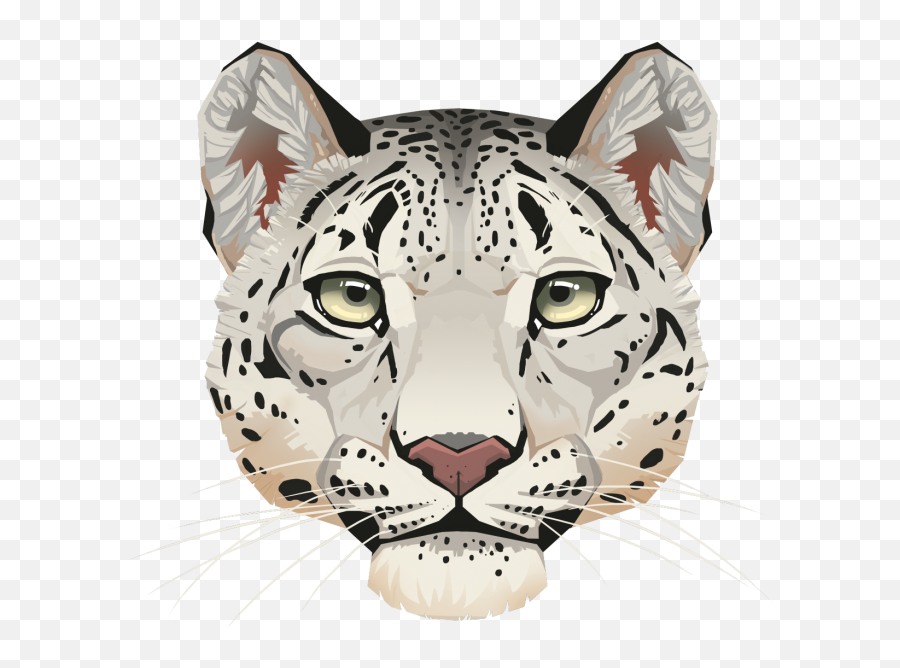 Leopard Face Png Background Image U2013 Free Images Vector - Easy Snow Leopard Face,Leopard Png