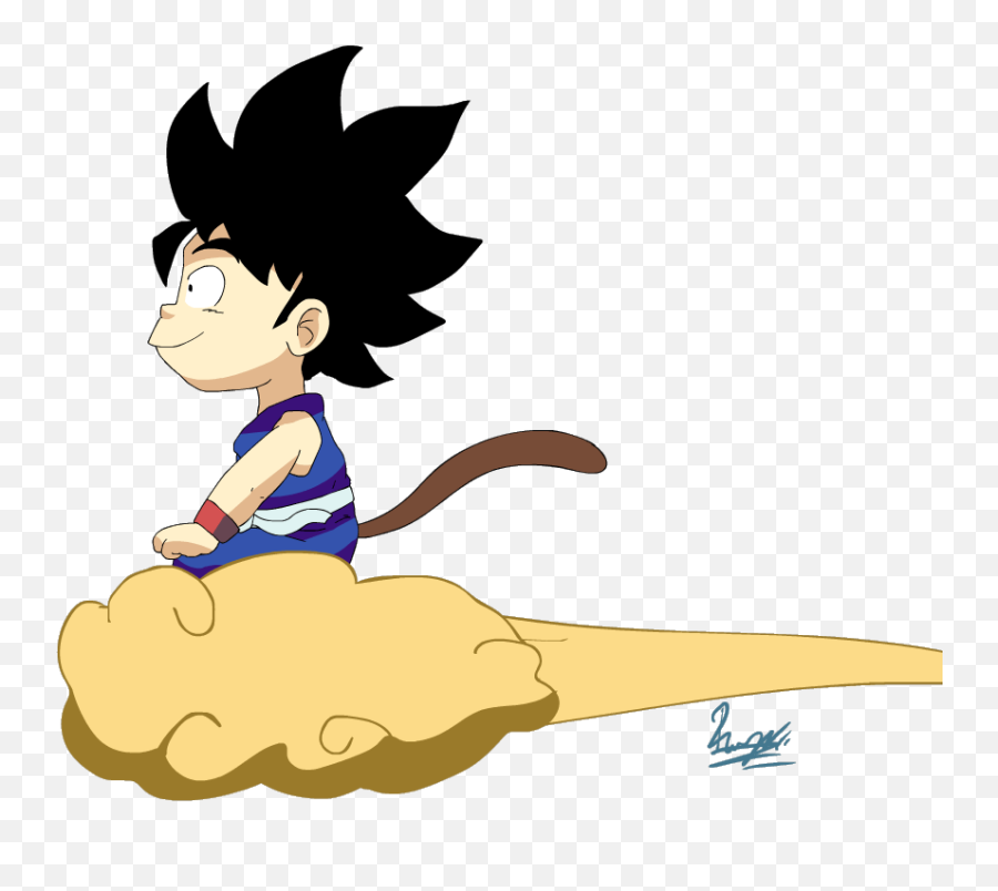 Kid Goku Gif By Roanimations - Cartoon Png,Water Gif Transparent