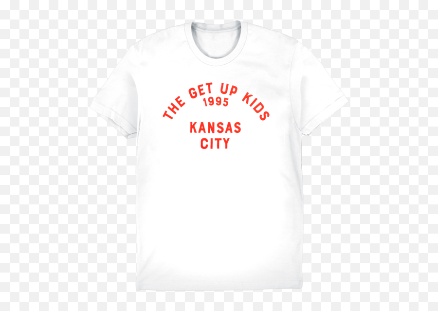 Kc Red Ink White Tee The Get Up Kids Online Store - Indian Motorcycles Png,White Tee Png