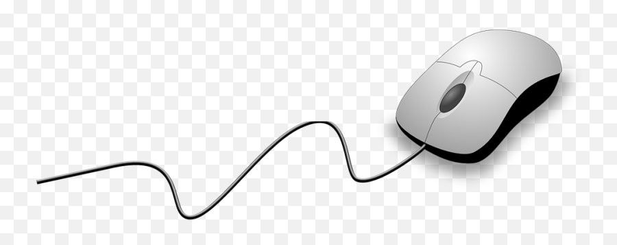 Computer Mouse Png Image With - Computer Mouse With Cable,Computer Clipart Transparent