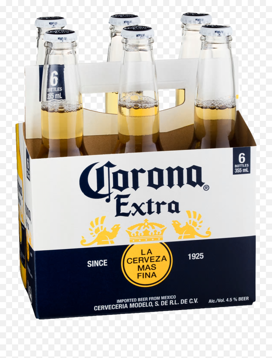 Corona Mexican Beer 355ml - Corona Extra Box Png,Modelo Beer Png