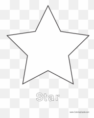 Top Christmas Shining Star Clipart Pictures - Shape Coloring Pages png