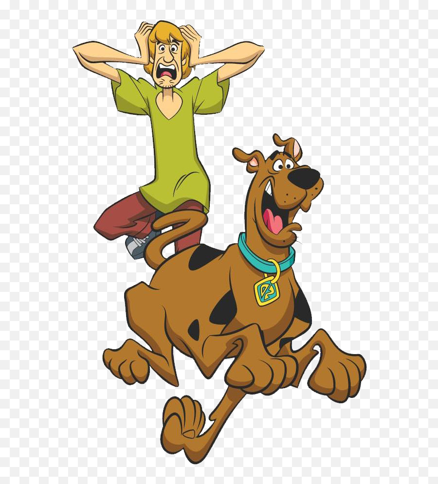 Scooby Doo And Shaggy Running