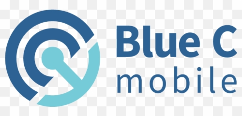 Blue C Mobile Yellopp Design - Vertical png