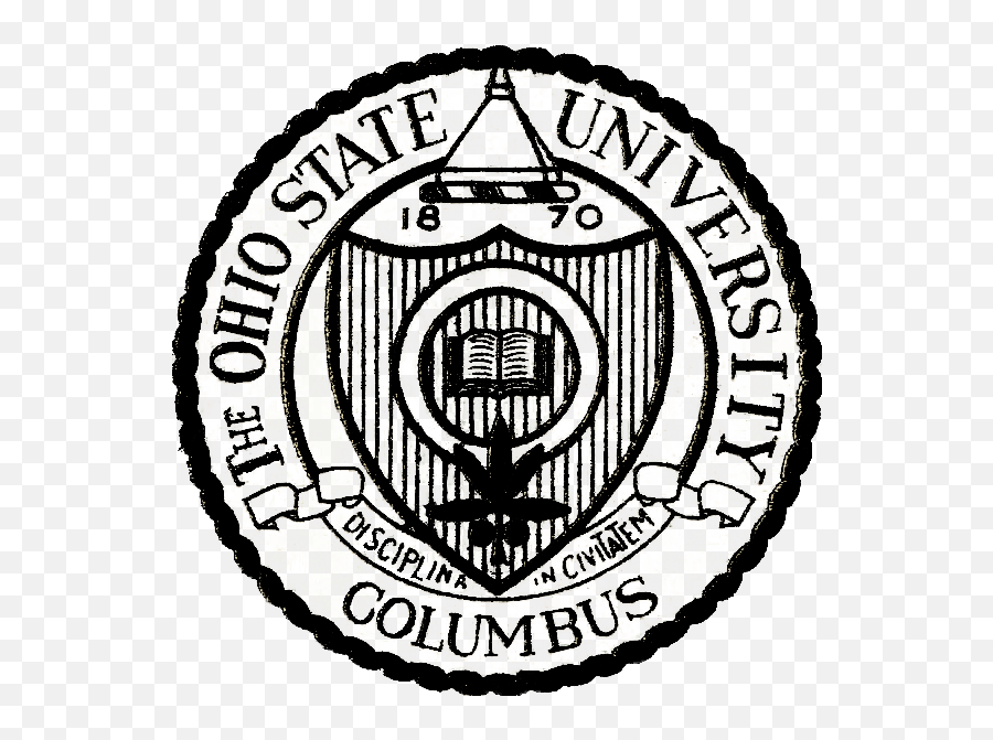 The Ohio State University Logopedia Fandom - Black And White Ohio State Logo Png,Osu Png