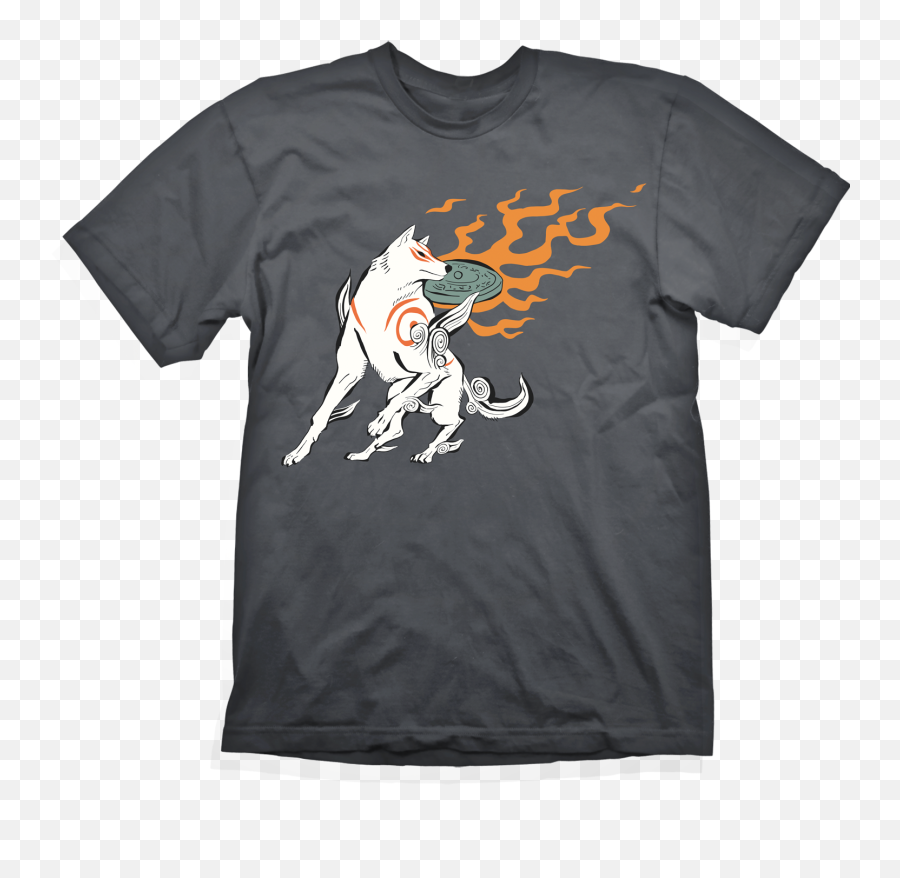 Okami T - Shirt Amaterasu T Shirt Png,Okami Png