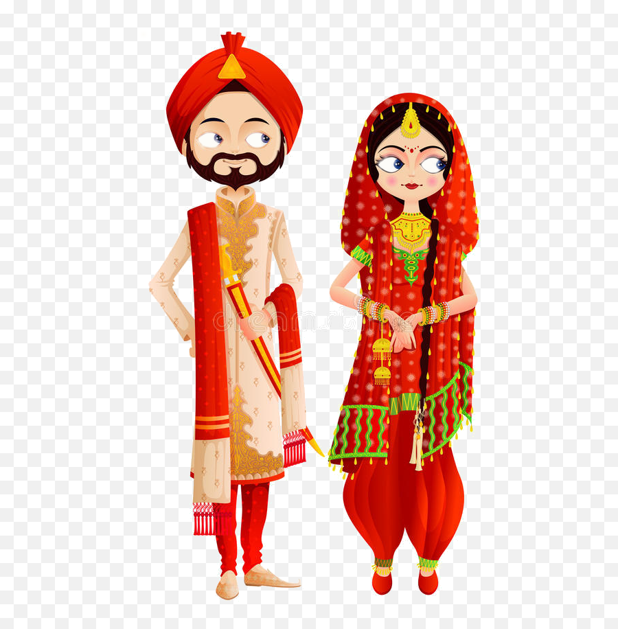 Engagement Clipart Hindu - Wedding Congratulations In Punjabi Png,Engagement Png